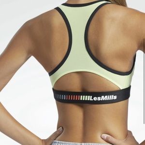 LES MILLS REEBOK SPORTS BRA LARGE